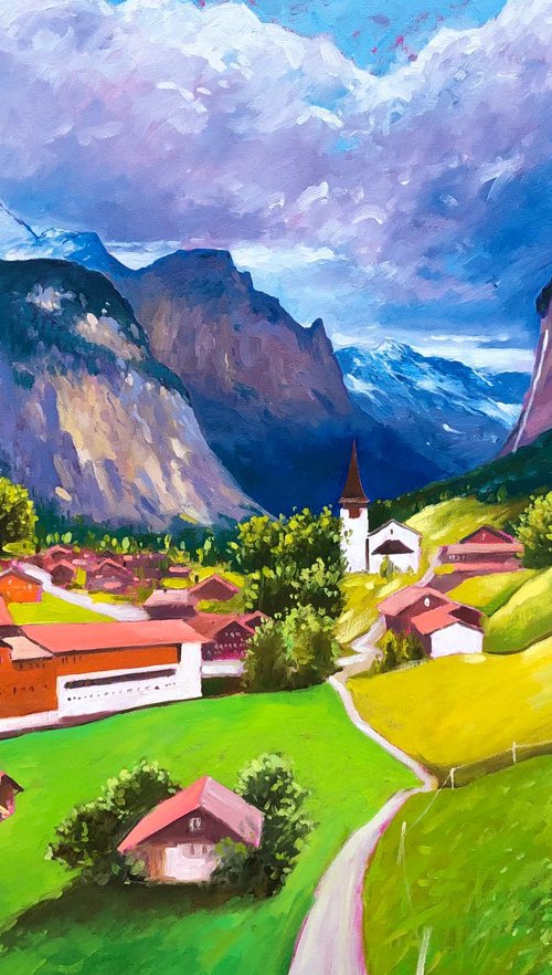 Lauterbrunnen. Whisper of mountains by Volodymyr Smoliak