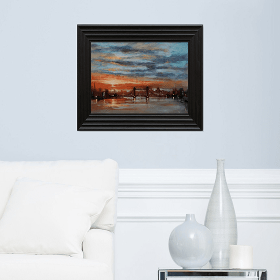 "Sunset along The Thames"