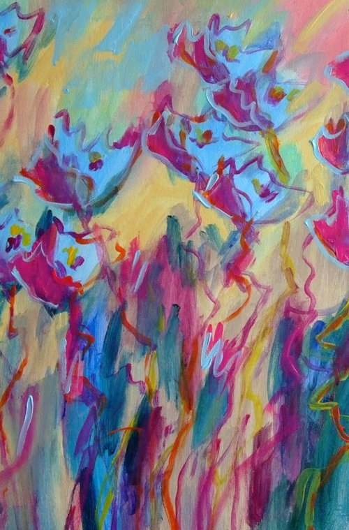 Blooming Flowers Paradise #11 by Marina Krylova