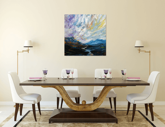 Scottish Autumn Highland Snow