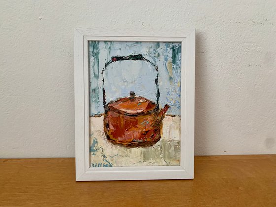 Still life with teapot