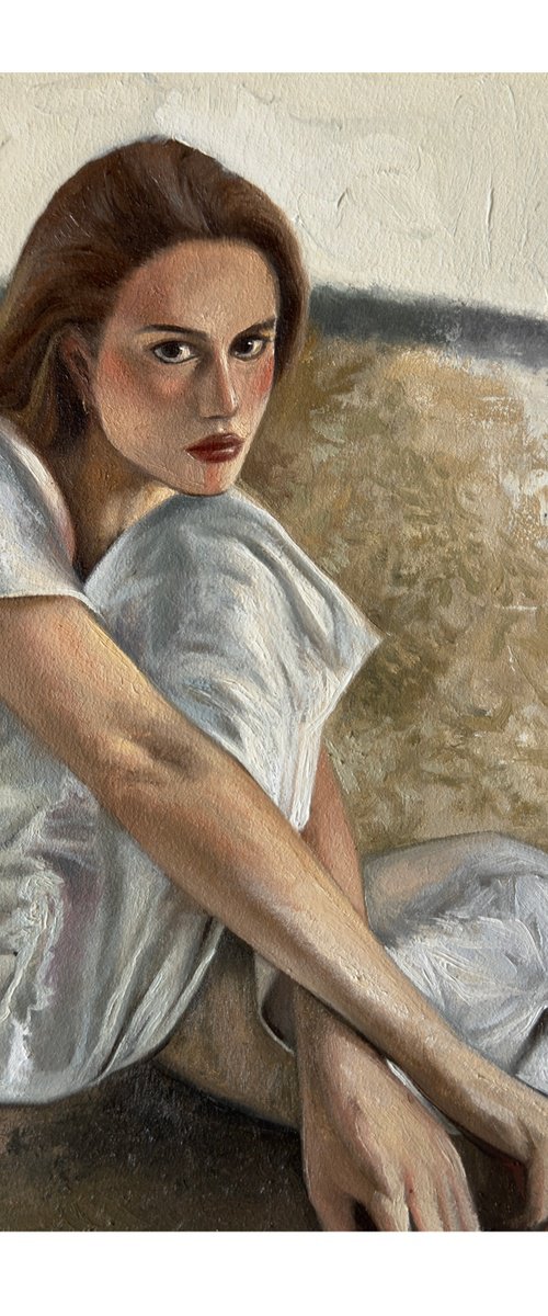 Woman portrait by Anastasia Parfilo