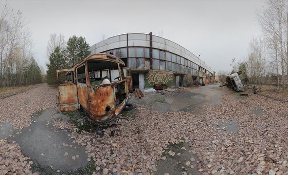 #66. Pripyat. Jupiter factory backyard 1 - Original size