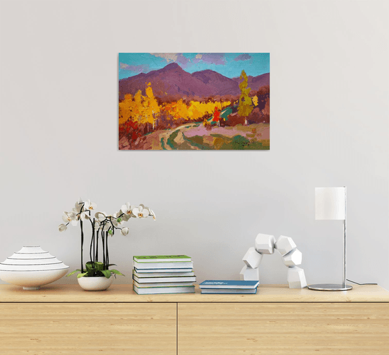 October in the Carpathians