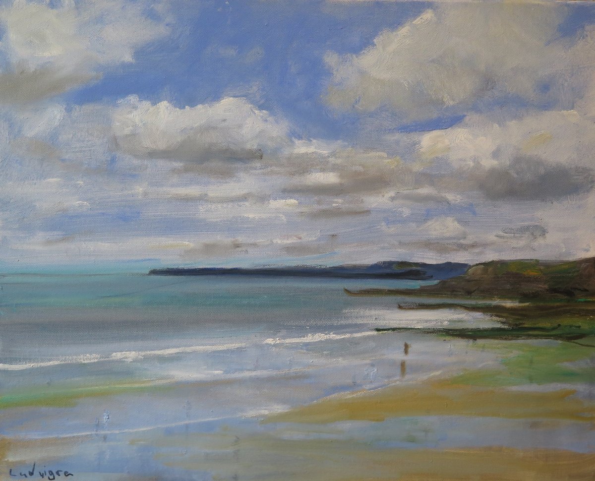 Scarborough, Aug 23 By Malcolm Ludvigsen, 20 X 16, Artwork For Sale On Artfinder