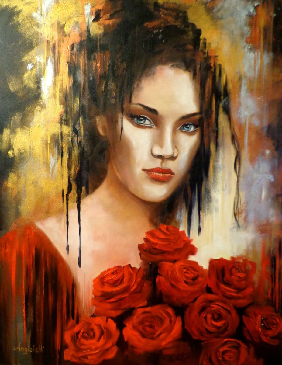 Darkness Oil Painting By Anna Rita Angiolelli Artfinder Darkness Oil Painting By Anna Rita Angiolelli Artfinder