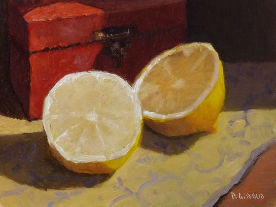 A Lemon and a Red Box