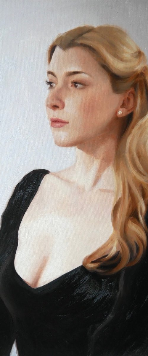 Commission portrait by Anna Bernadskaya