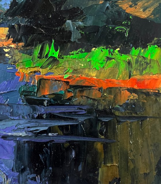 A River near a Field