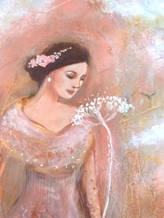 At the dawn of the dream 50 x 61 cm