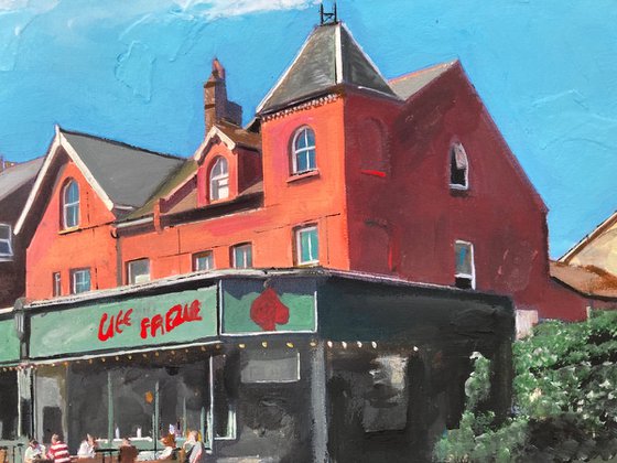 Cafe In Wimbledon, London