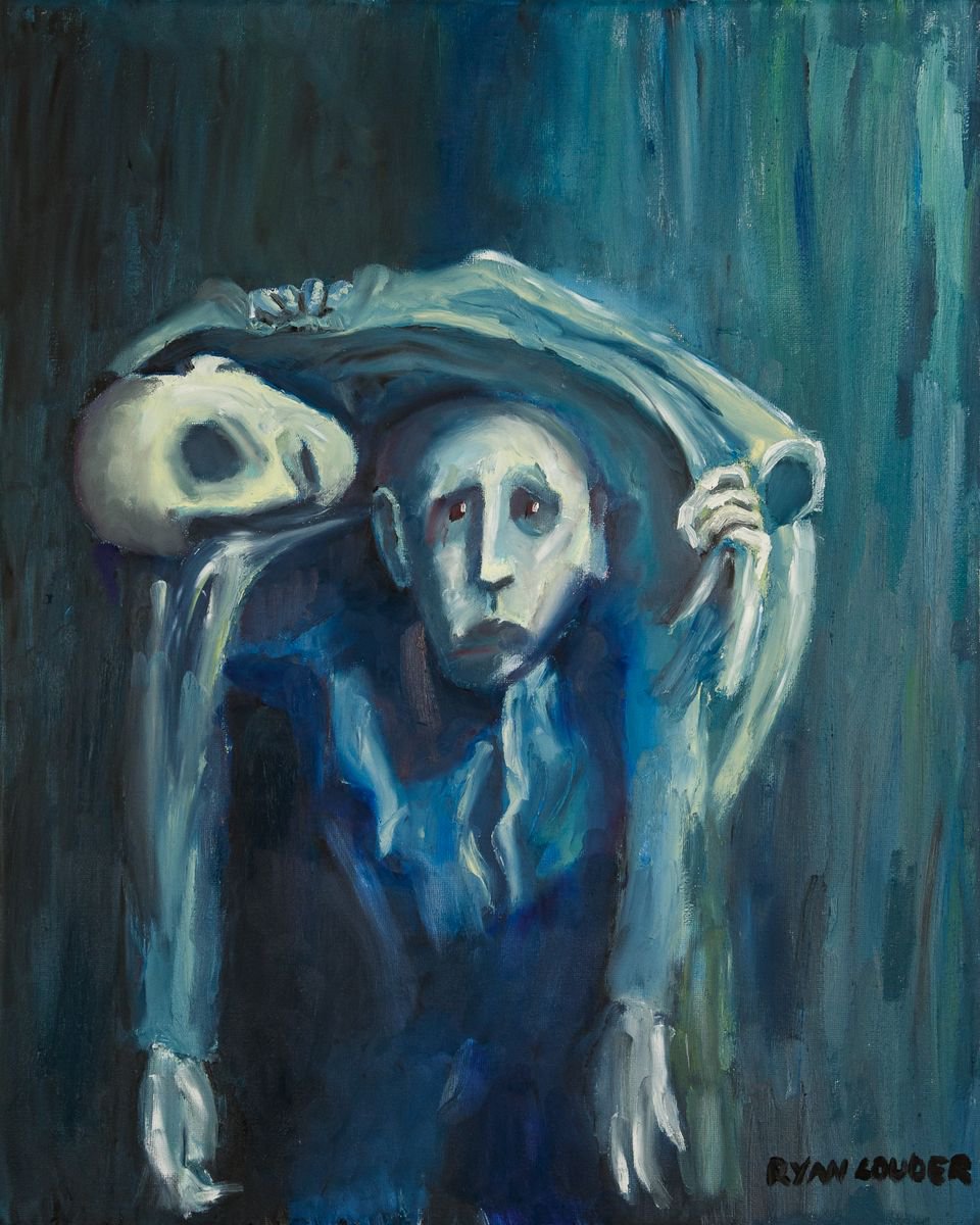 The Darkness By Ryan Louder, 16 X 20, Artwork For Sale On Artfinder