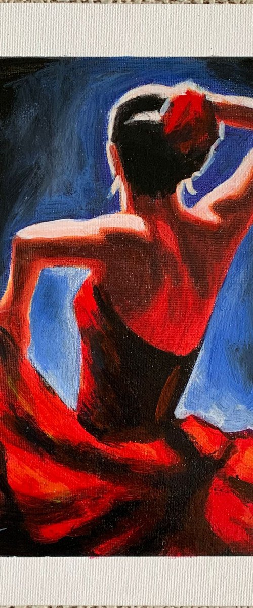 flamenco splash 1 by Anzhelika Klimina