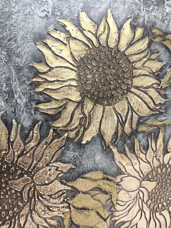 Majestic Sunflowers
