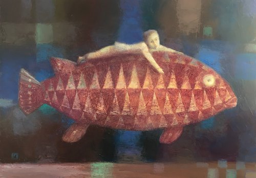 The big fish by Sergey Akopov