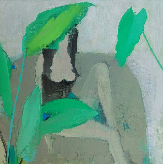 Through plants