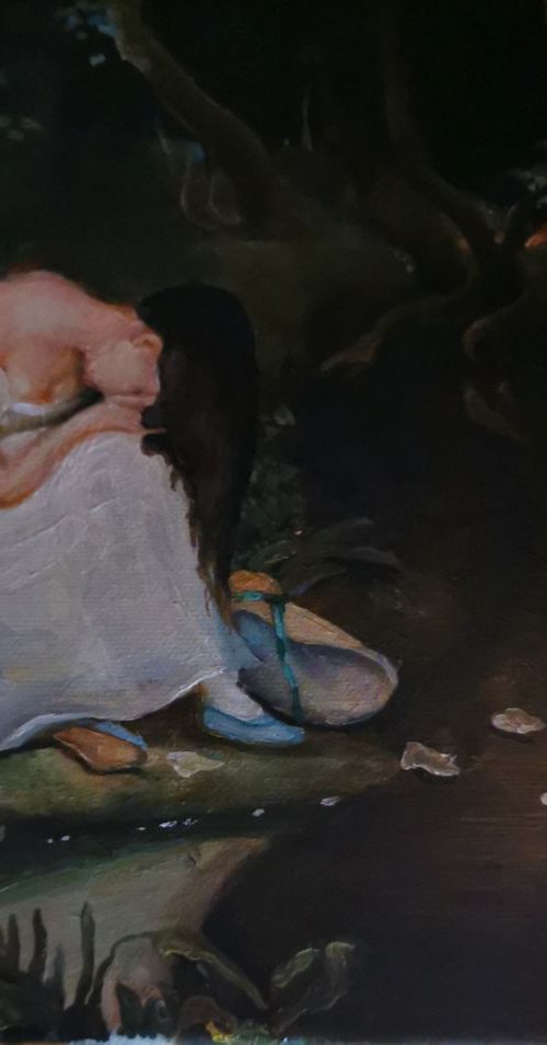 female painting by Viktória Déri
