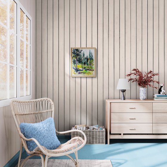 Morning in the Woods