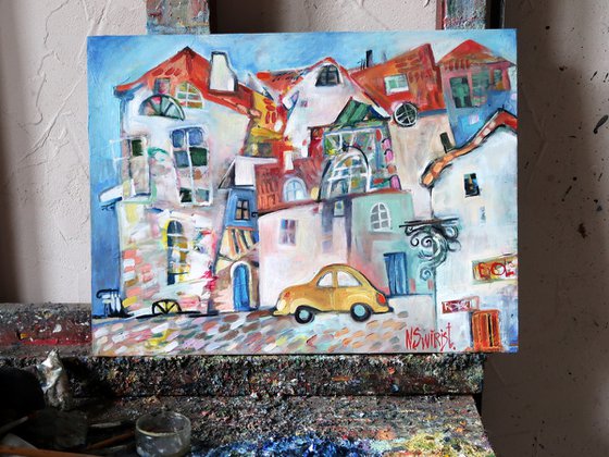 Beetle on the Cobblestones