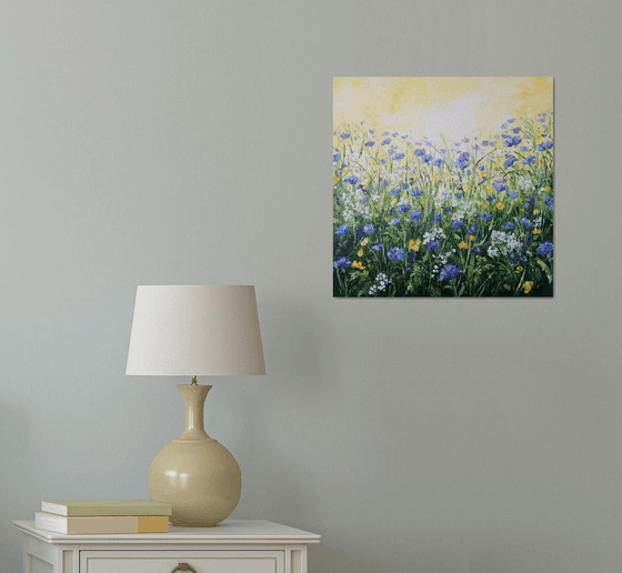 English Summer Meadow  -landscape