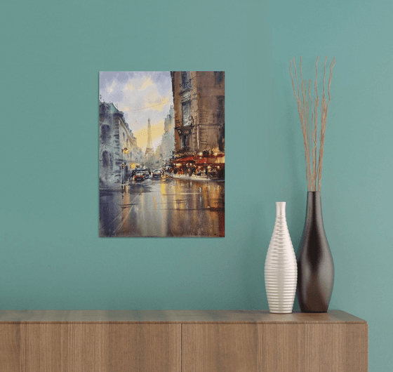 Paris in Golden Rain