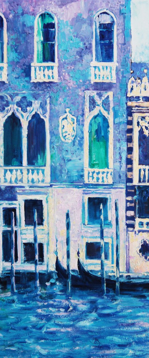 Blue Venice. Landscape series. by Andrei Sitsko