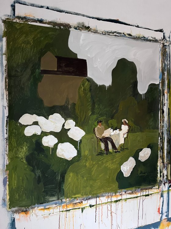 «Time of White Hydrangeas»