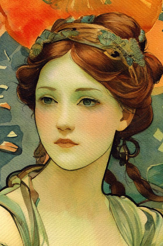 Art Nouveau Girl