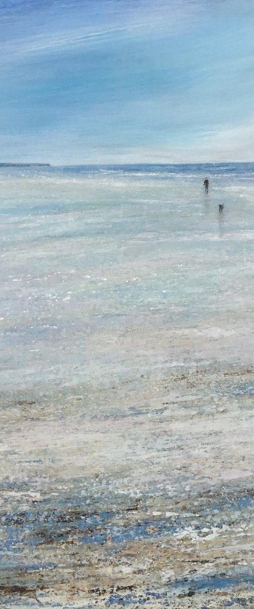 White Sands. My Companion and I by Chris Bourne