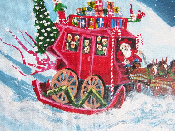 CHRISTMAS STAGECOACH !