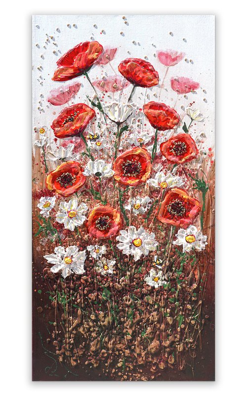 Radiant Poppy Meadow by Amanda Dagg