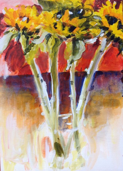 Sunflowers 1 by Sandra Haney