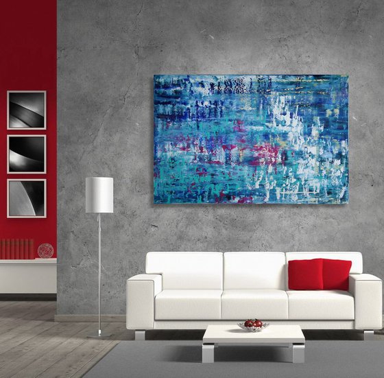 Floating V (120 x 80 cm) XXL (49 x 32 inches)