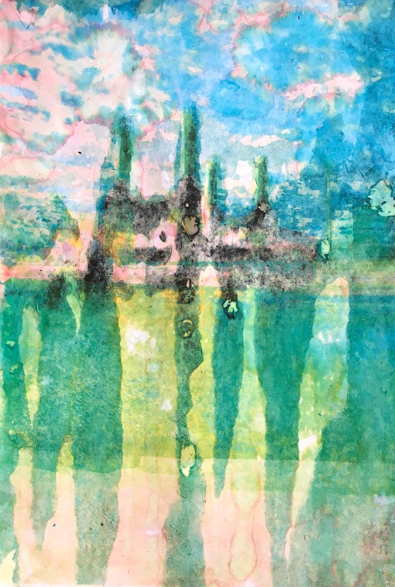 Battersea - green reflections by Suzsi Corio