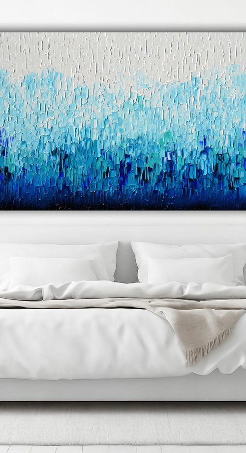 Relief Blue 28 by Soos Tiberiu