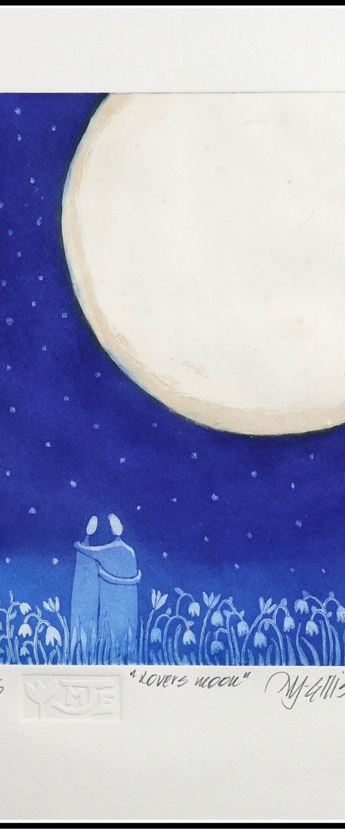 Lovers Moon II by Mariann Johansen-Ellis