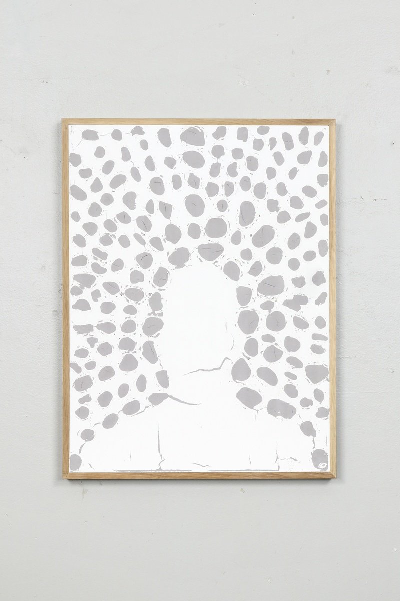 Abstract Painting By Johan Soderstrom, 25 X 33, #464 Your Head Here, Original Artwork