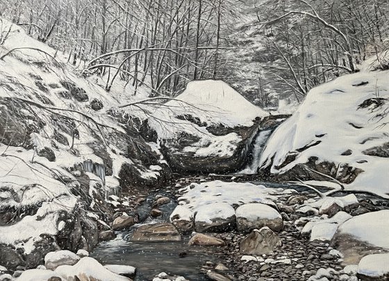 Veins of the Earth - Winter Landscape