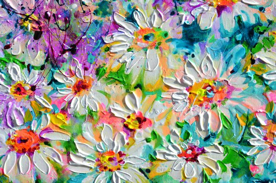 Woodland Wild Daisies Meadow- Floral Delight