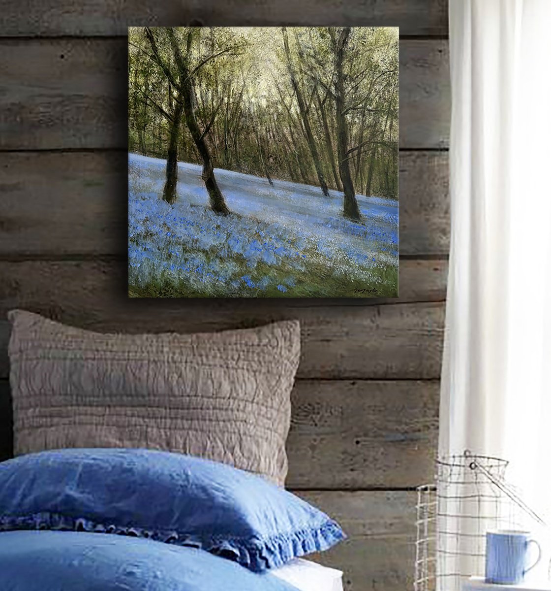  As The Woods Awaken By Jennifer Taylor, 16 X 16, Artwork For Sale On Artfinder