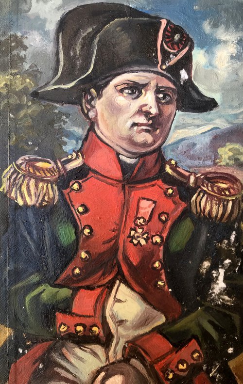 Portrait of Napoleon by Oleg and Alexander Litvinov