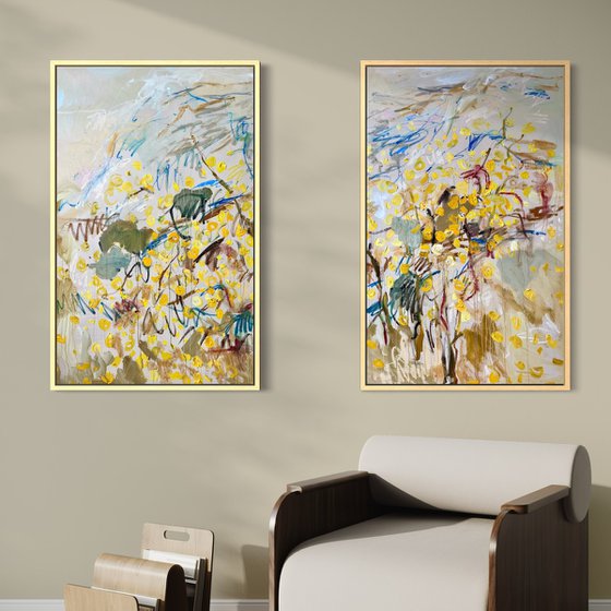 At the foot of the mountain