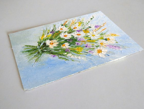 Bouquet of flowers painting