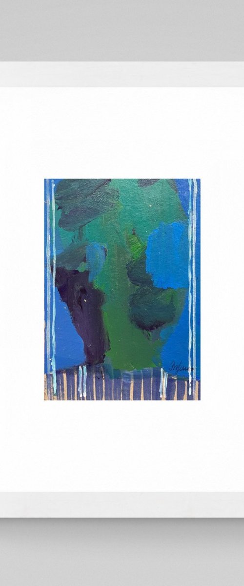 Abstracted Face series 4 by Gela MIKAVA