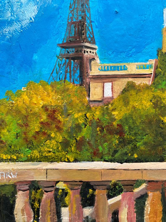 Bright And Sunny Paris In The Afternoon