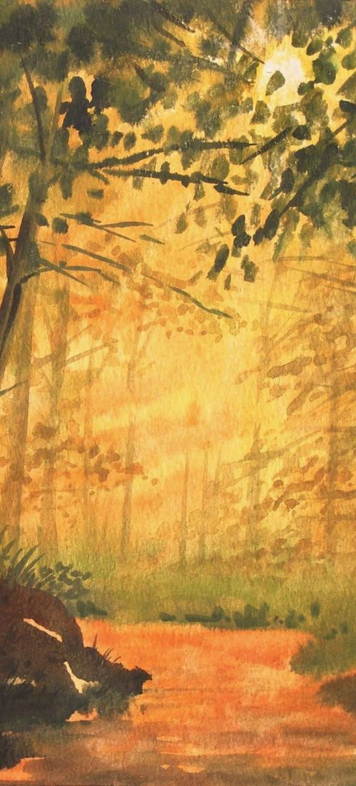 "Forest path" by Ivan  Grozdanovski