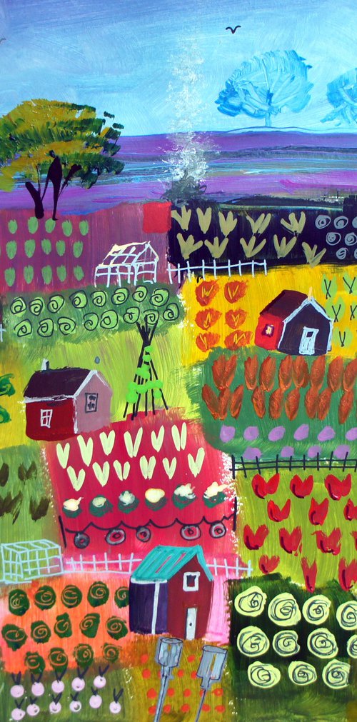 Allotment by Julia  Rigby