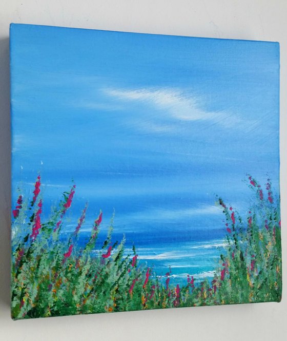 Sea Whispers - Great gift for Beach Lovers; Modern Art Office Decor Home Seascape