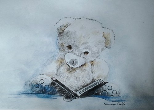 Teddy Bear by Maureen  Crofts