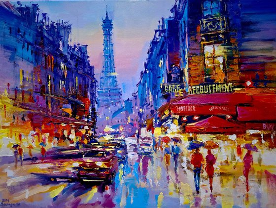 Evening  lights (PARIS)